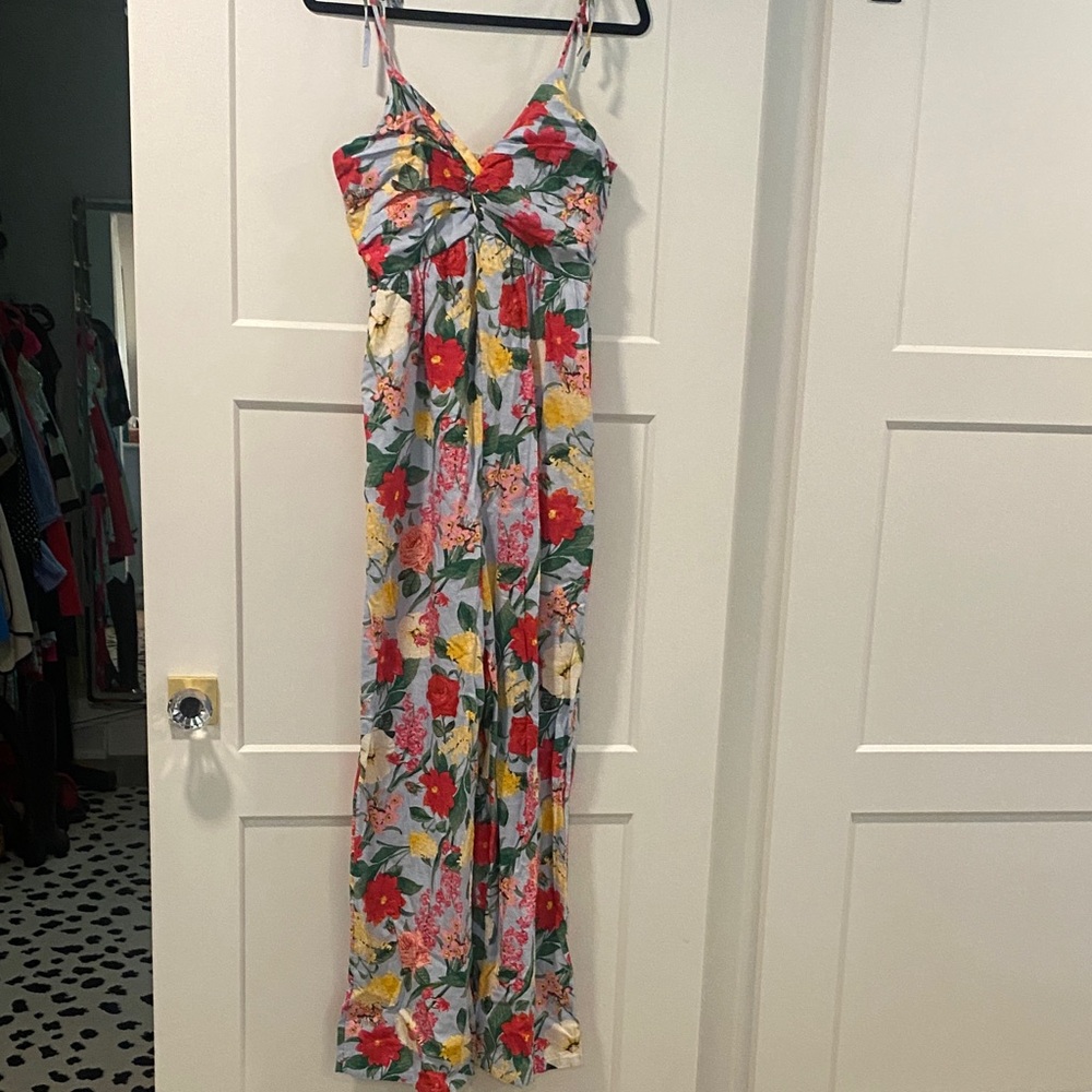 Old Navy Floral Jumpsuit - Multicolor